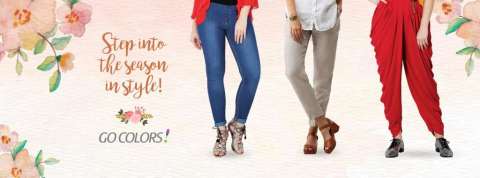 buy go colors jeggings online