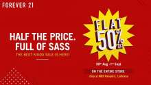 Ludhiana's First-Ever FLAT 50% OFF SALE at Forever 21 MBD Neopolis Mall  30th August - 1st September 2019