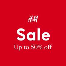 H&M’s statement styles at up to 50% off*!