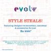 Evolv Style Steals, featuring designer womenswear, Designer menswear, accessories for just Rs.999