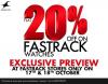 Flat 20% off on Fastrack watches, exclusive preview on 17 & 18 October 2012 at Fastrack Stores
