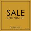 Sales in Punjab - DA MILANO End of Season Sale - Upto 50% off Starts 3 July 2015